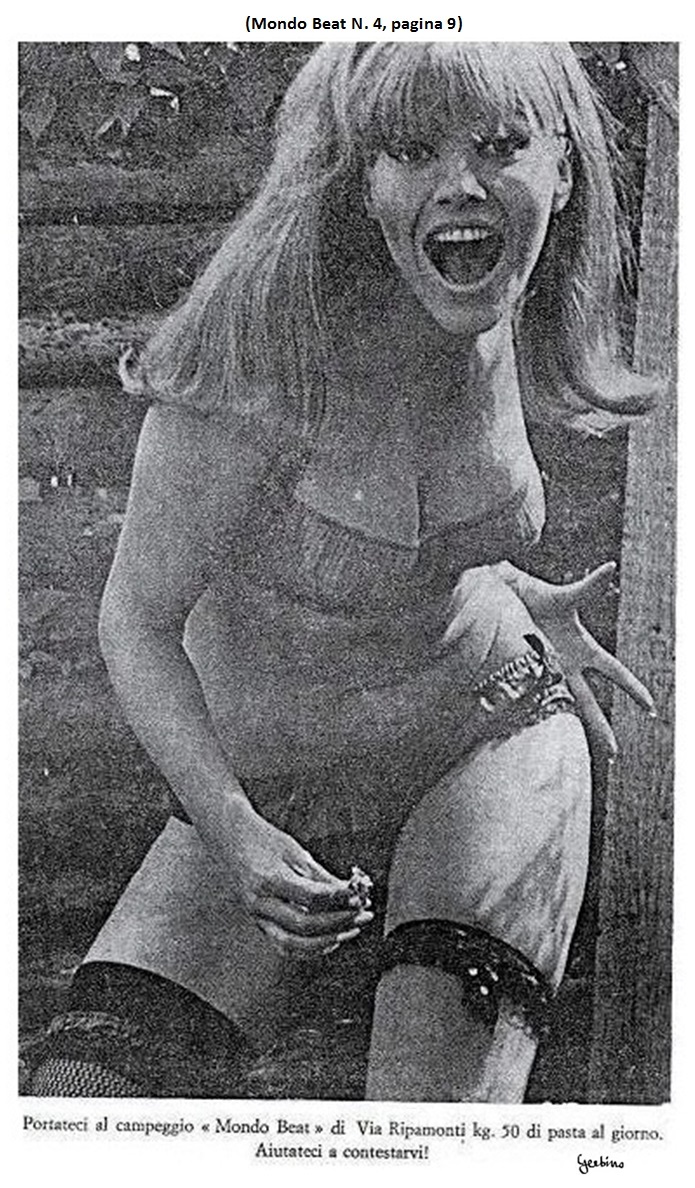 La gente simpatizzava sempre di più coi contestatori. Stavano arrivando i tempi della contestazione di massa