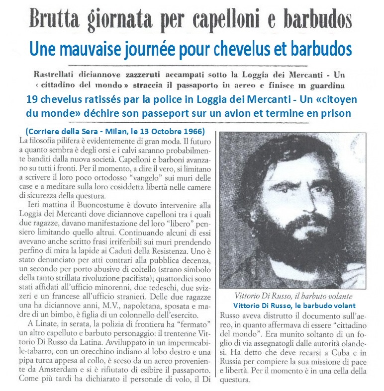 Vittorio Di Russo etait un activiste du Mouvement Provo en Hollande