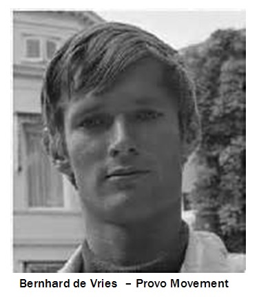 Bernhard de Vries was the most charismatic character in the Provo Movement