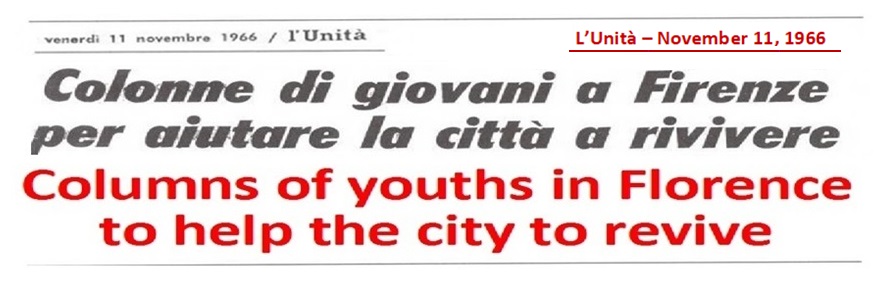 In the mud of Florence Mondo Beat would have become that 'movement of citizens of the world' .