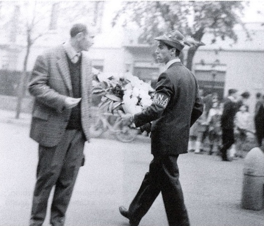 Umberto Tiboni in a vintage picture which he himself provided to Melchiorre Gerbino