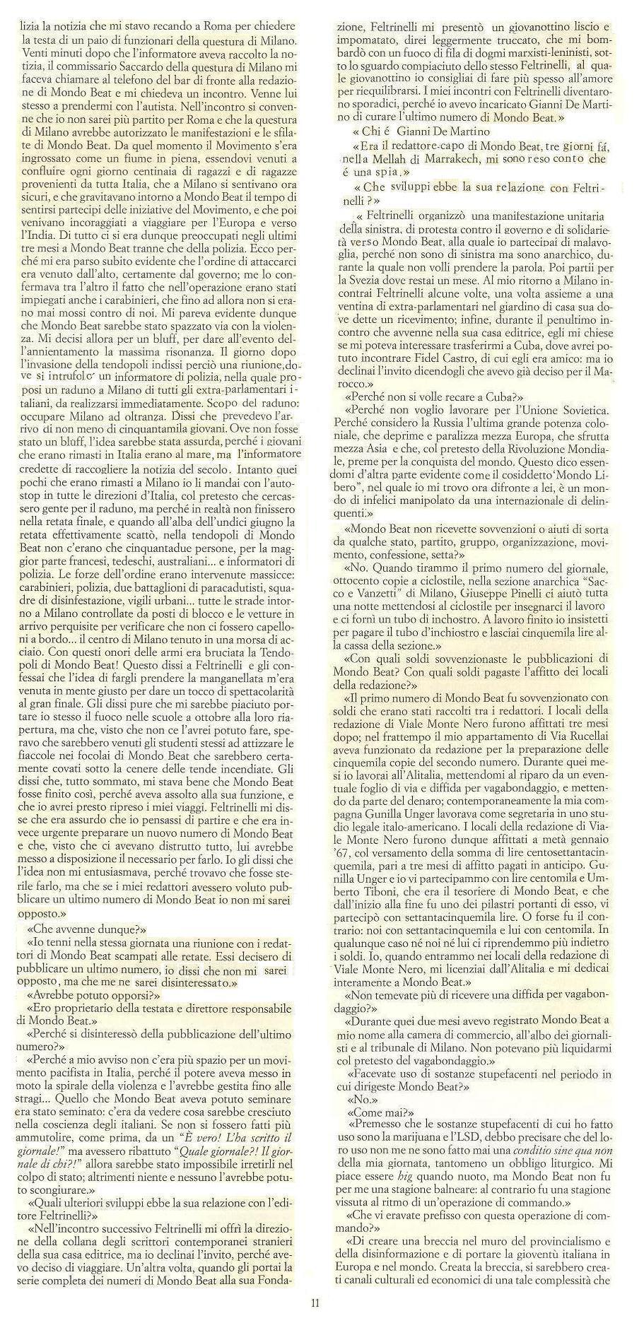 Gerbino e Unger si salvarono da quella trappola mortale