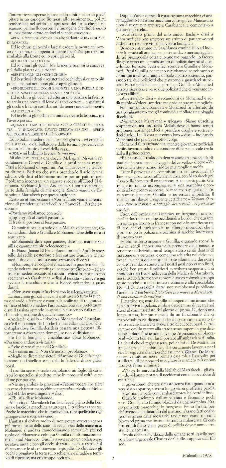 La spia Gianni De Martino conduce Gerbino e Unger dai sicari